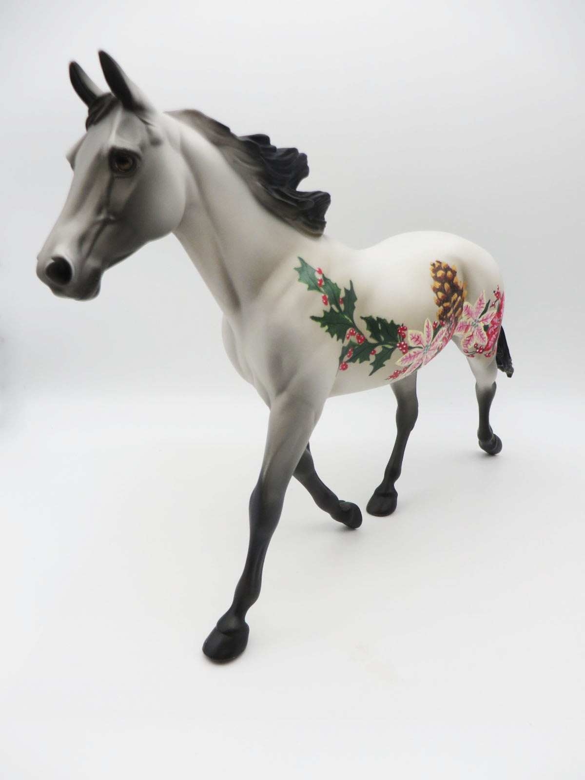 Peaceful Poinsettia - OOAK - Decorator Palouse - by Dawn Quick - CT22