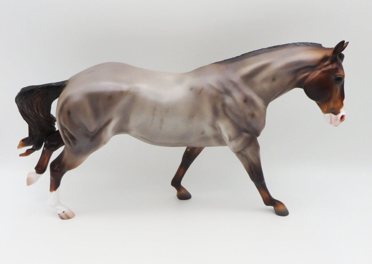 Peart - OOAK - Liver Chestnut Roan Remmington By Caroline Boydston BEST OFFER 11/07/22