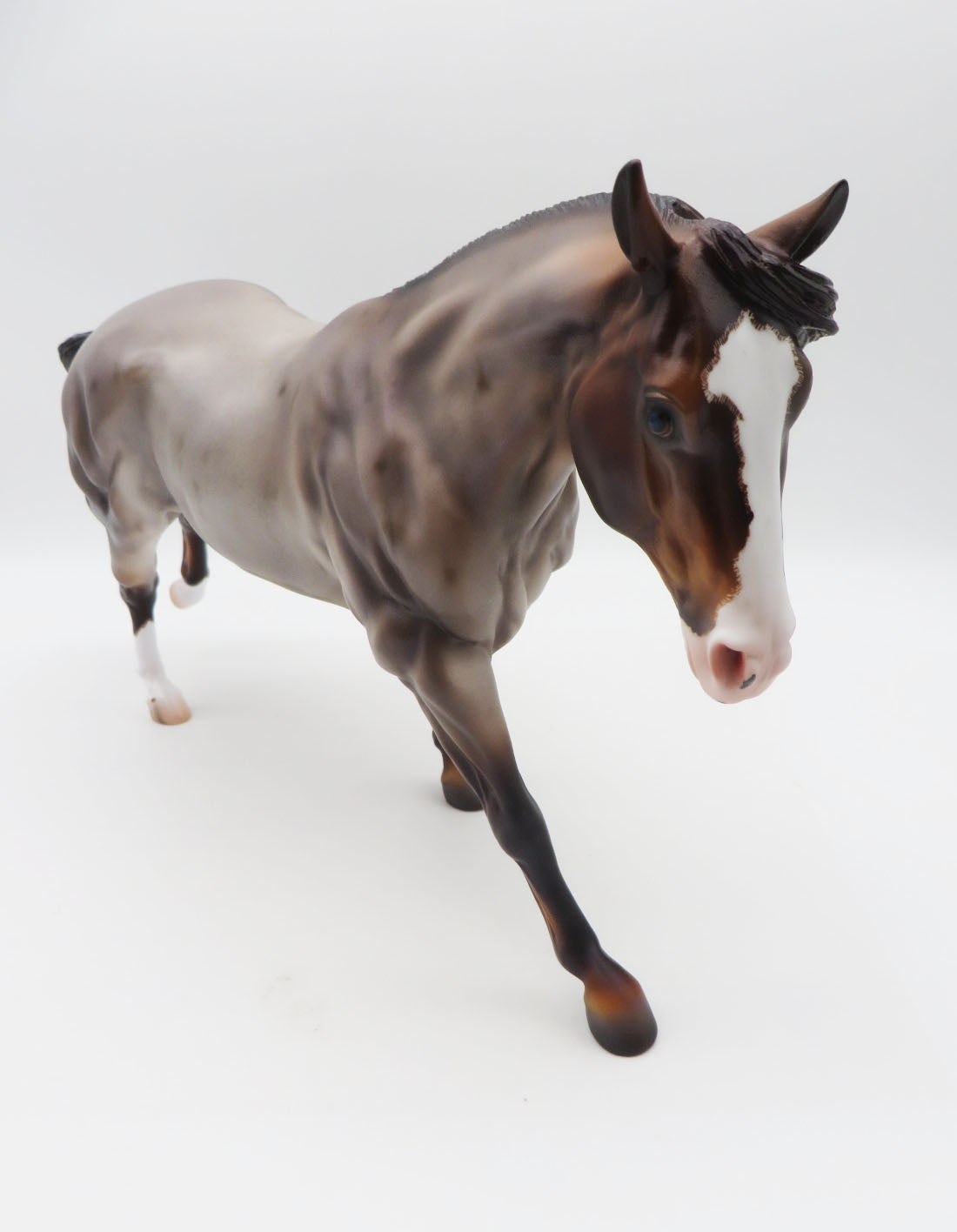 Peart - OOAK - Liver Chestnut Roan Remmington By Caroline Boydston BEST OFFER 11/07/22