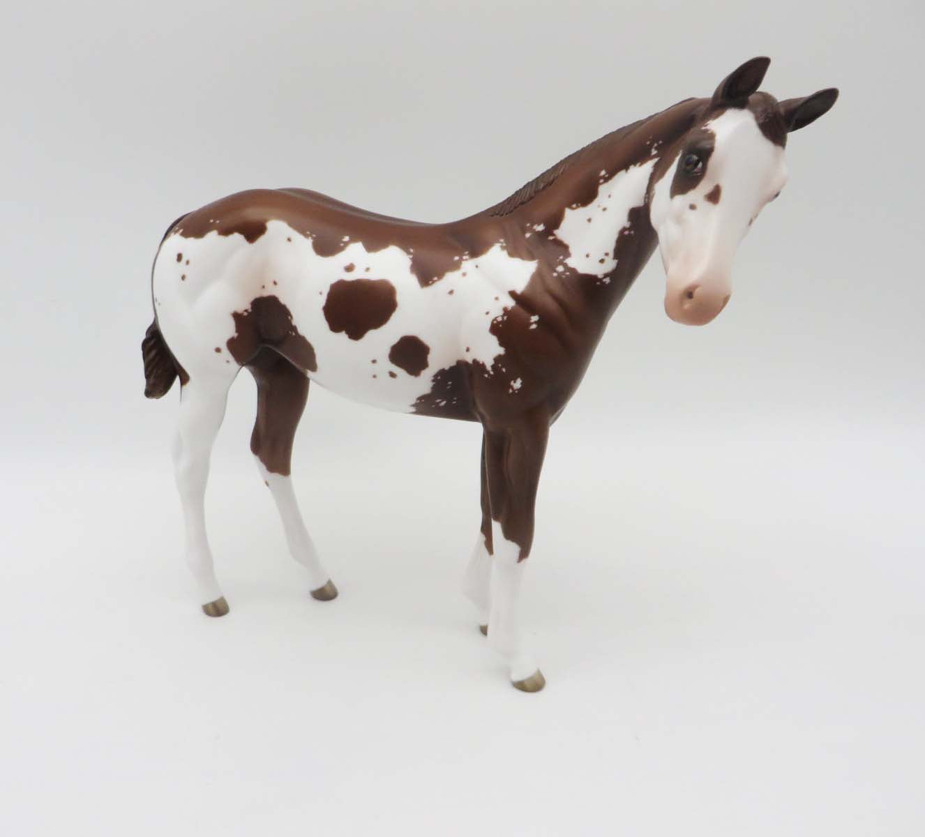 Pennisula -OOAK Chestnut Paint Weanling By Jess - SHCF23