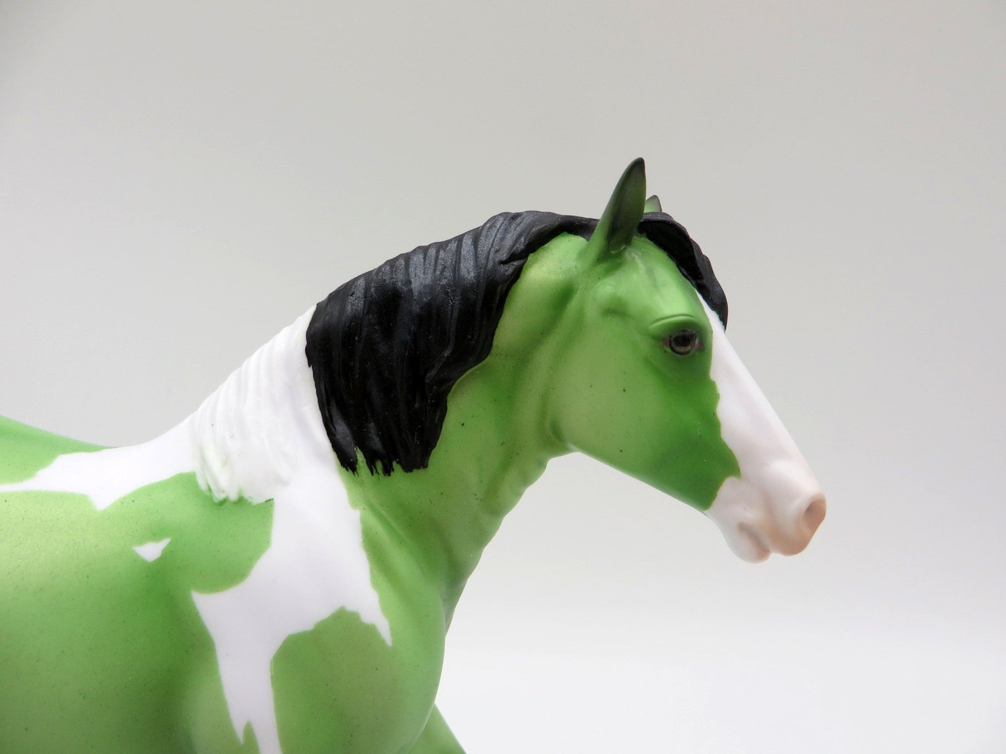 Peppermint Andy-OOAK Pebbles Trotting Drafter Painted By Ellen Robbins  5/28/21