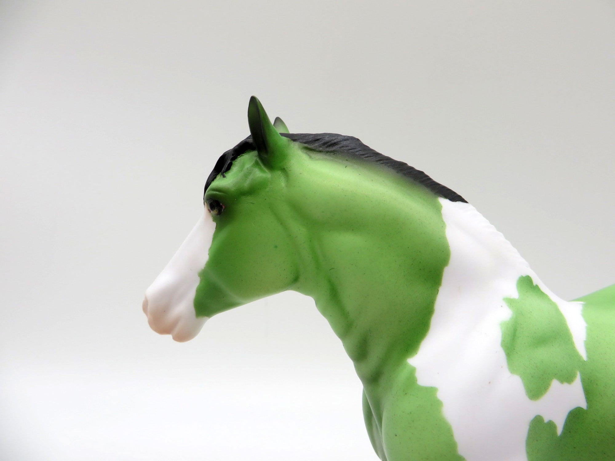 Peppermint Andy-OOAK Pebbles Trotting Drafter Painted By Ellen Robbins  5/28/21