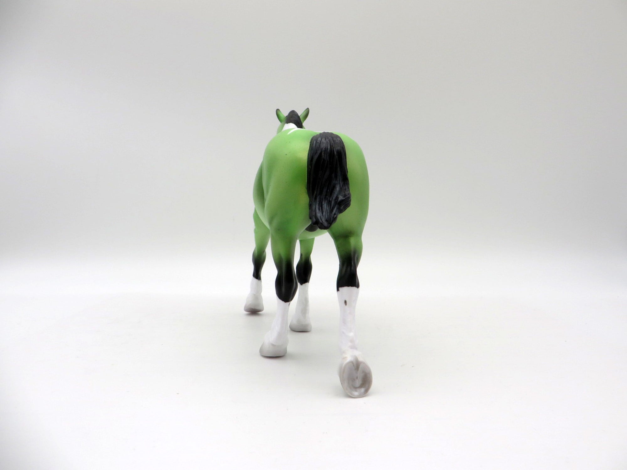 Peppermint Andy-OOAK Pebbles Trotting Drafter Painted By Ellen Robbins  5/28/21