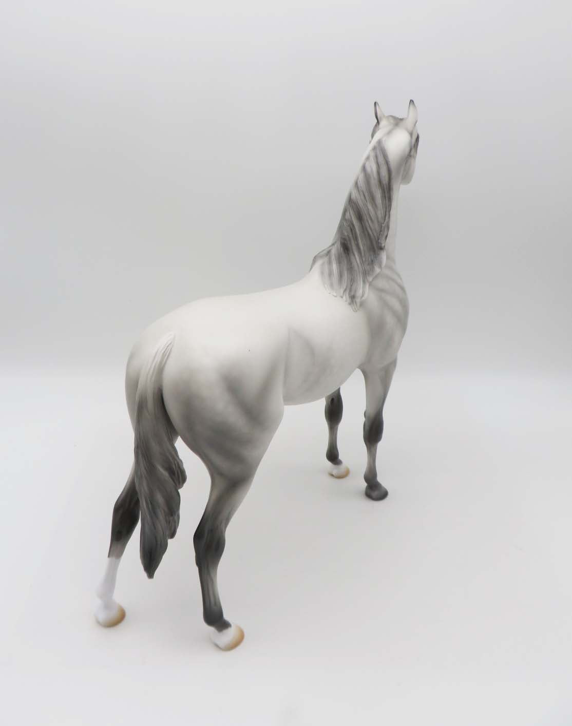 Phantom Pain- OOAK - Dappled Light Grey Arabian By Ashley Palmer - SHCF23