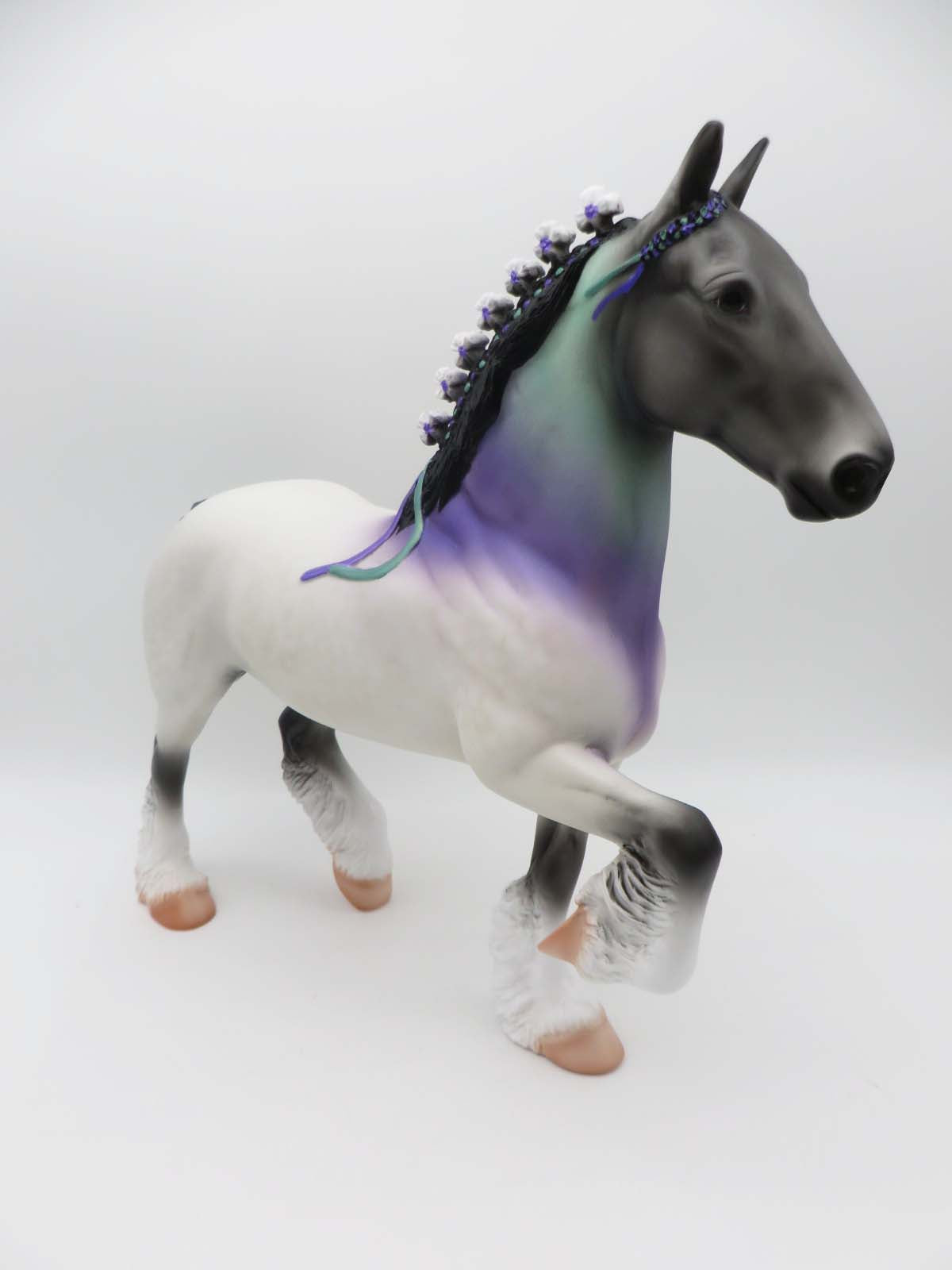 Pidge - OOAK - Decorator Pidgeon Inspired Trotting Drafter by Angela Marleau - P&C 23