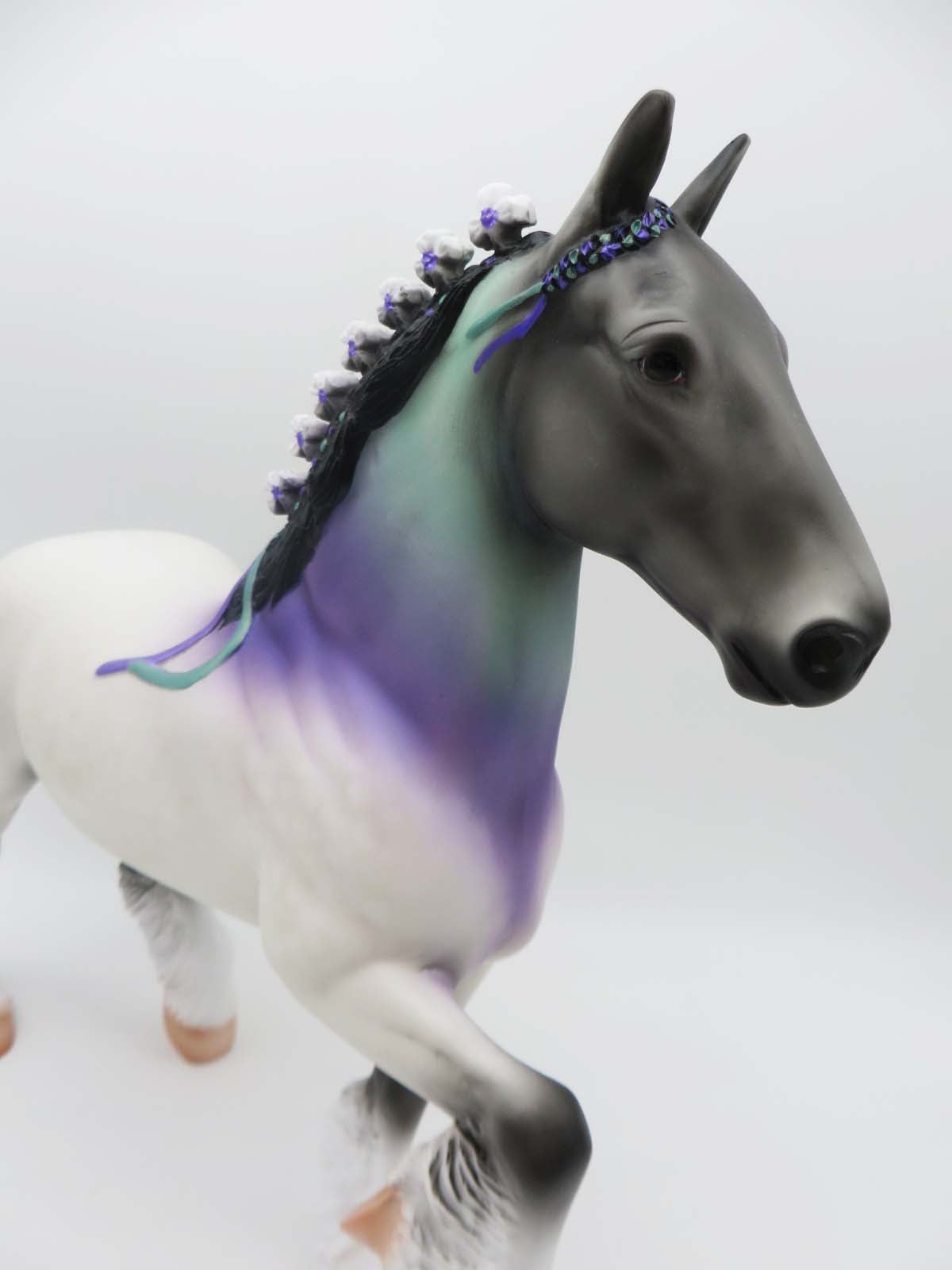 Pidge - OOAK - Decorator Pidgeon Inspired Trotting Drafter by Angela Marleau - P&amp;C 23