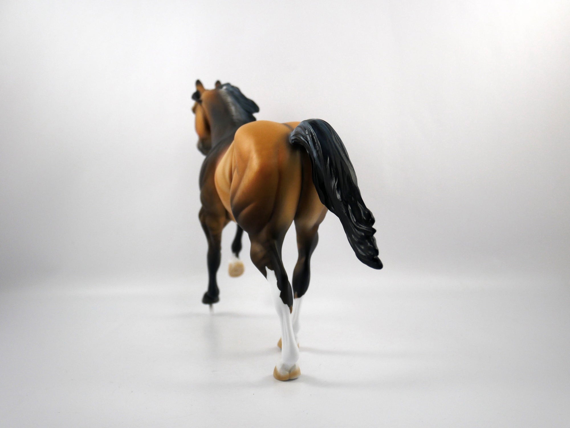 Pigskin-OOAK Buckskin Running Quarter Horse SB 21