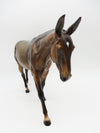 Pinecone Jewel - OOAK - Glossy Bay Mule - by Al Katt - CT22
