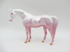 Pink Christmas - OOAK - Decorator Arabian Pebbles by Ashley Palmer Christmas Tails 2022 - CT22