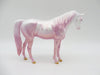 Pink Christmas - OOAK - Decorator Arabian Pebbles by Ashley Palmer Christmas Tails 2022 - CT22