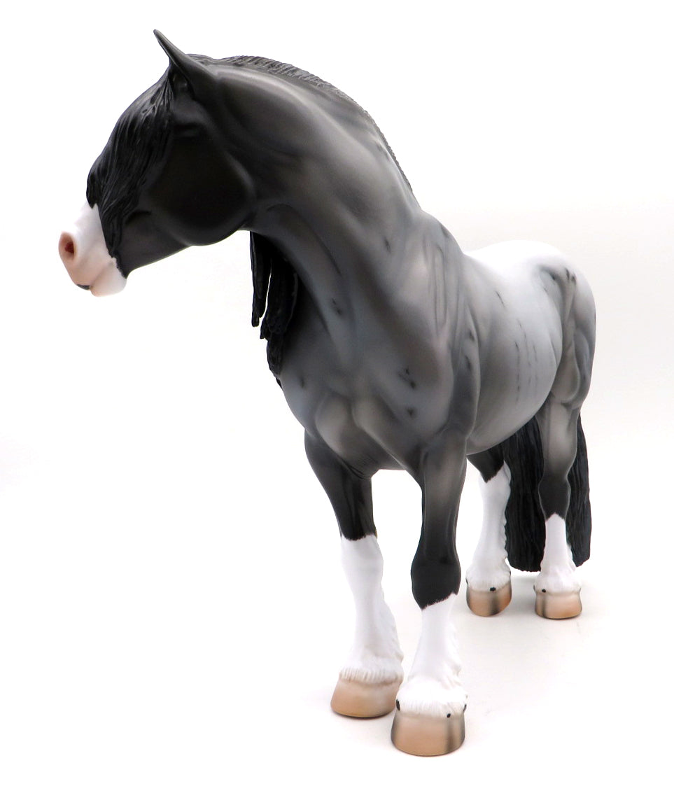 Placentia-OOAK Bay Roan Heavy Draft Mare by Caroline Boydston 10/11/21