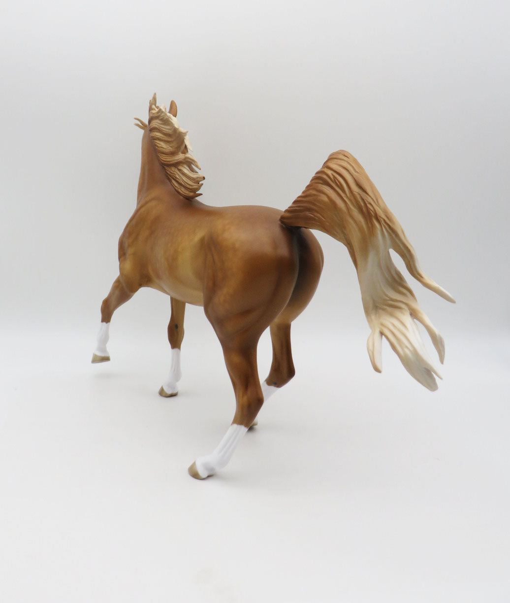 Playing with Fire - OOAK - Chestnut Arab Mare by Sheryl Leisure - Best Offers 1/30/23