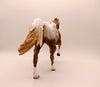 Plers-OOAK Chestnut Appaloosa Running Stock Horse 5/17/21