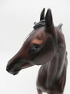 Poinsetta - OOAK - BEST OFFER - Bay Arabian Mare By Jess Hamill - Christmas Tails 2022 - CT22