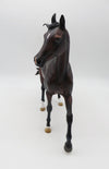 Poinsetta - OOAK - BEST OFFER - Bay Arabian Mare By Jess Hamill - Christmas Tails 2022 - CT22