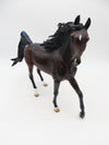 Poinsetta - OOAK - BEST OFFER - Bay Arabian Mare By Jess Hamill - Christmas Tails 2022 - CT22