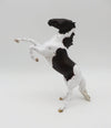 Pointer-OOAK Liver Chestnut &quot;Pointer&quot; Rearing Pebbles By Jess Hamill P&amp;C 23