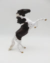 Pointer-OOAK Liver Chestnut &quot;Pointer&quot; Rearing Pebbles By Jess Hamill P&amp;C 23