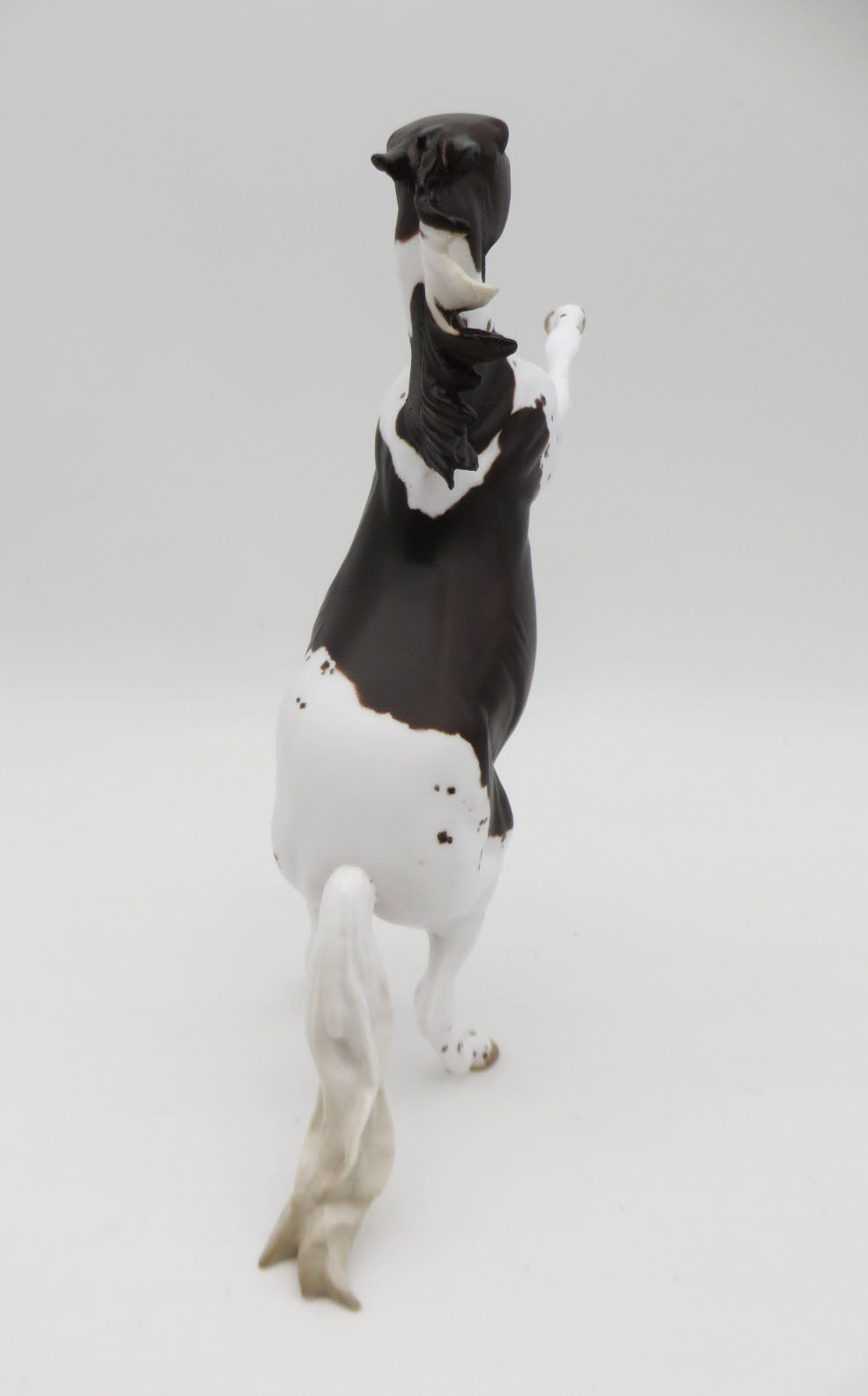 Pointer-OOAK Liver Chestnut &quot;Pointer&quot; Rearing Pebbles By Jess Hamill P&amp;C 23