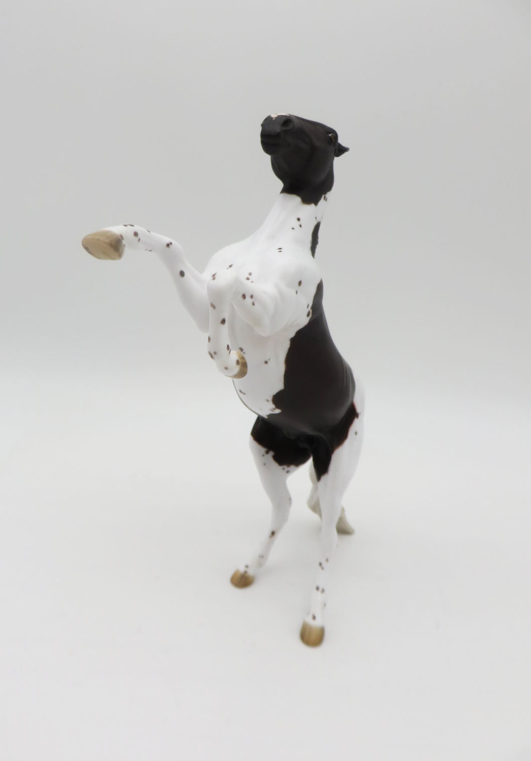 Pointer-OOAK Liver Chestnut &quot;Pointer&quot; Rearing Pebbles By Jess Hamill P&amp;C 23