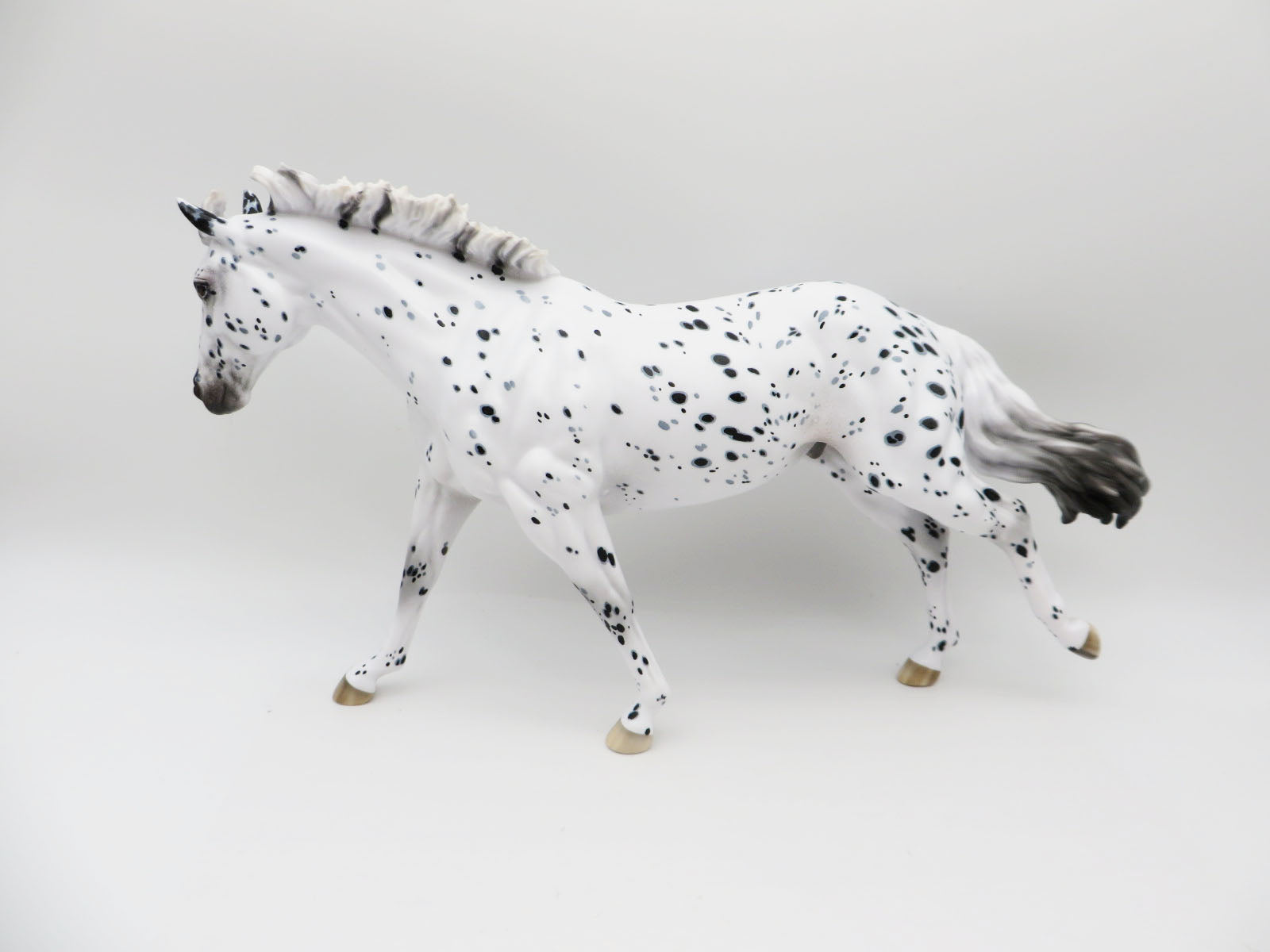 Polar Vortex - OOAK - Leopard Appaloosa Remington by Ellen Robbins - CT22