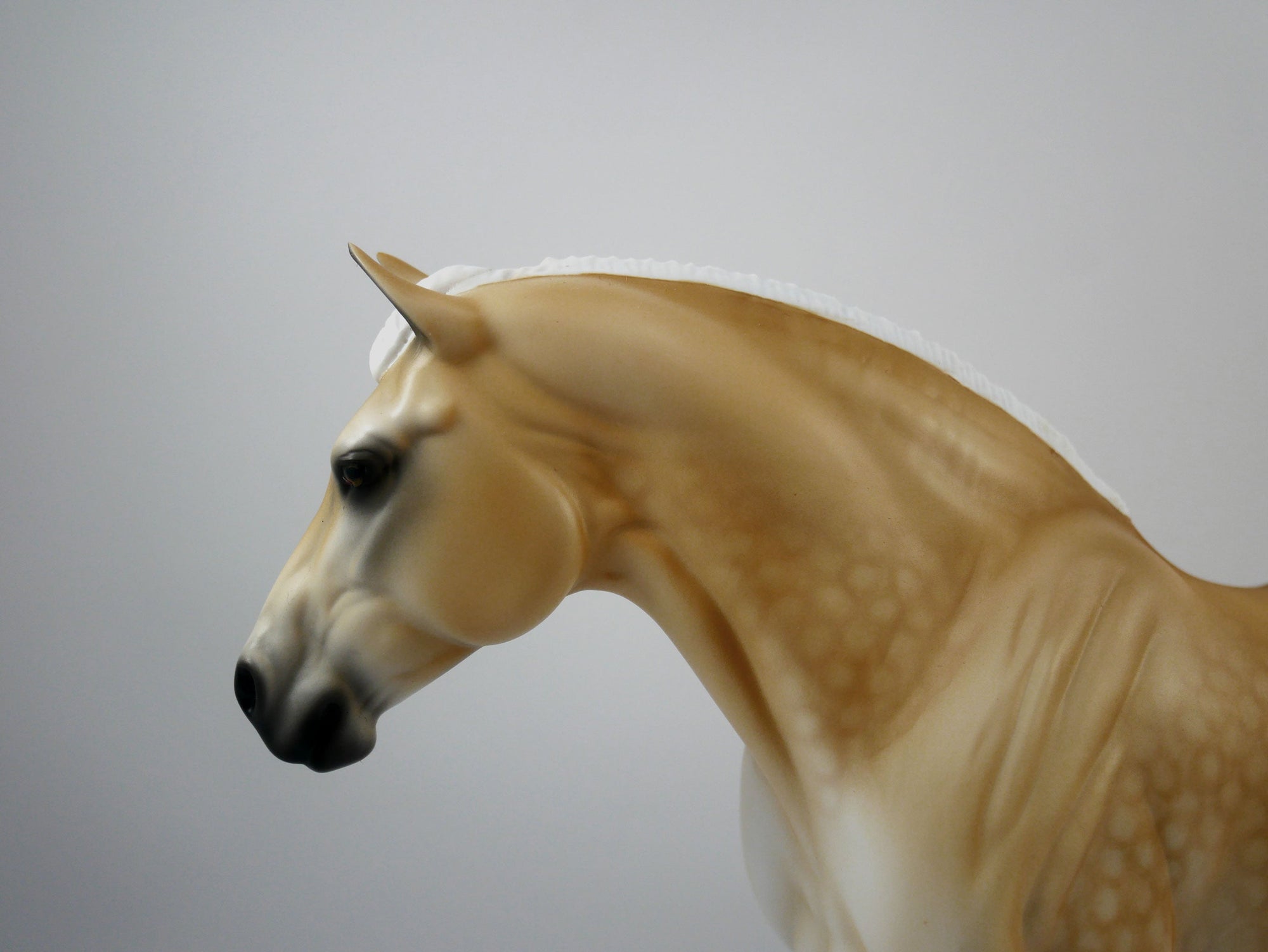 Powder Puff-OOAK Heavy Draft Mare Painted by Audrey Dixon SB21