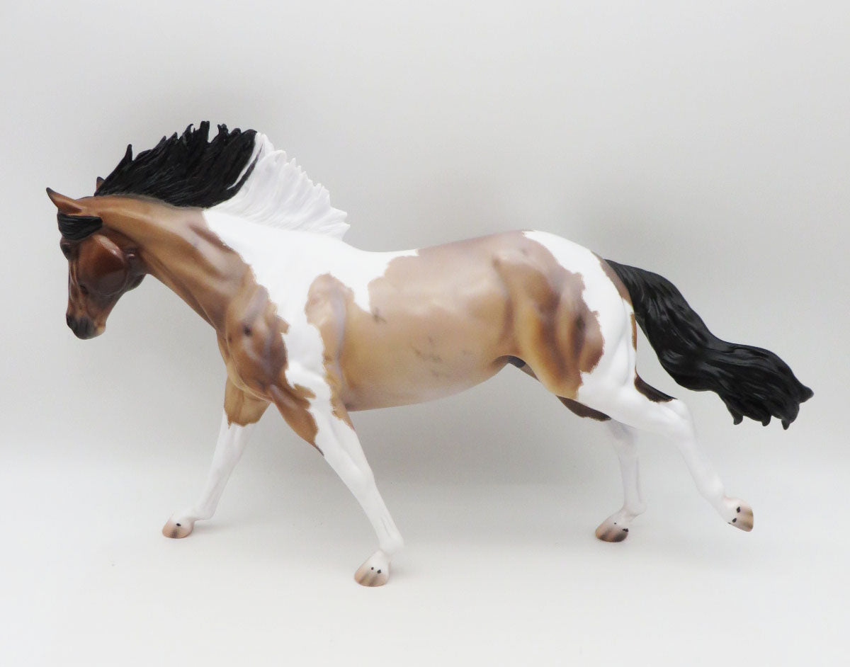 Powell - OOAK Bay Roan Remington By Caroline Boydston 11/28/22