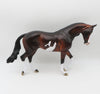 POWER OF MAGIC - OOAK - Dappled Bay Overo Thoroughbred by Sheryl Leisure - Best Offers 2/6/23