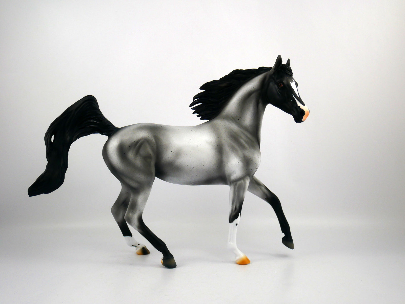 Precious-OOAK Roan Arabian Mare Model Horse 1/20/21