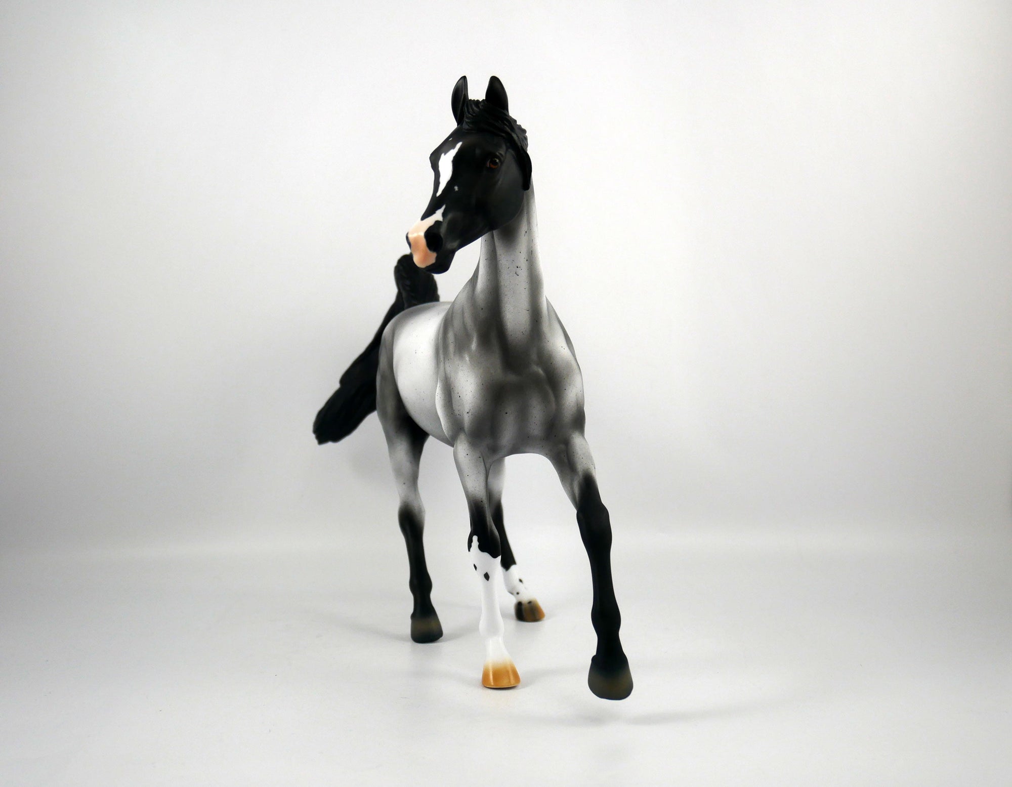 Precious-OOAK Roan Arabian Mare Model Horse 1/20/21