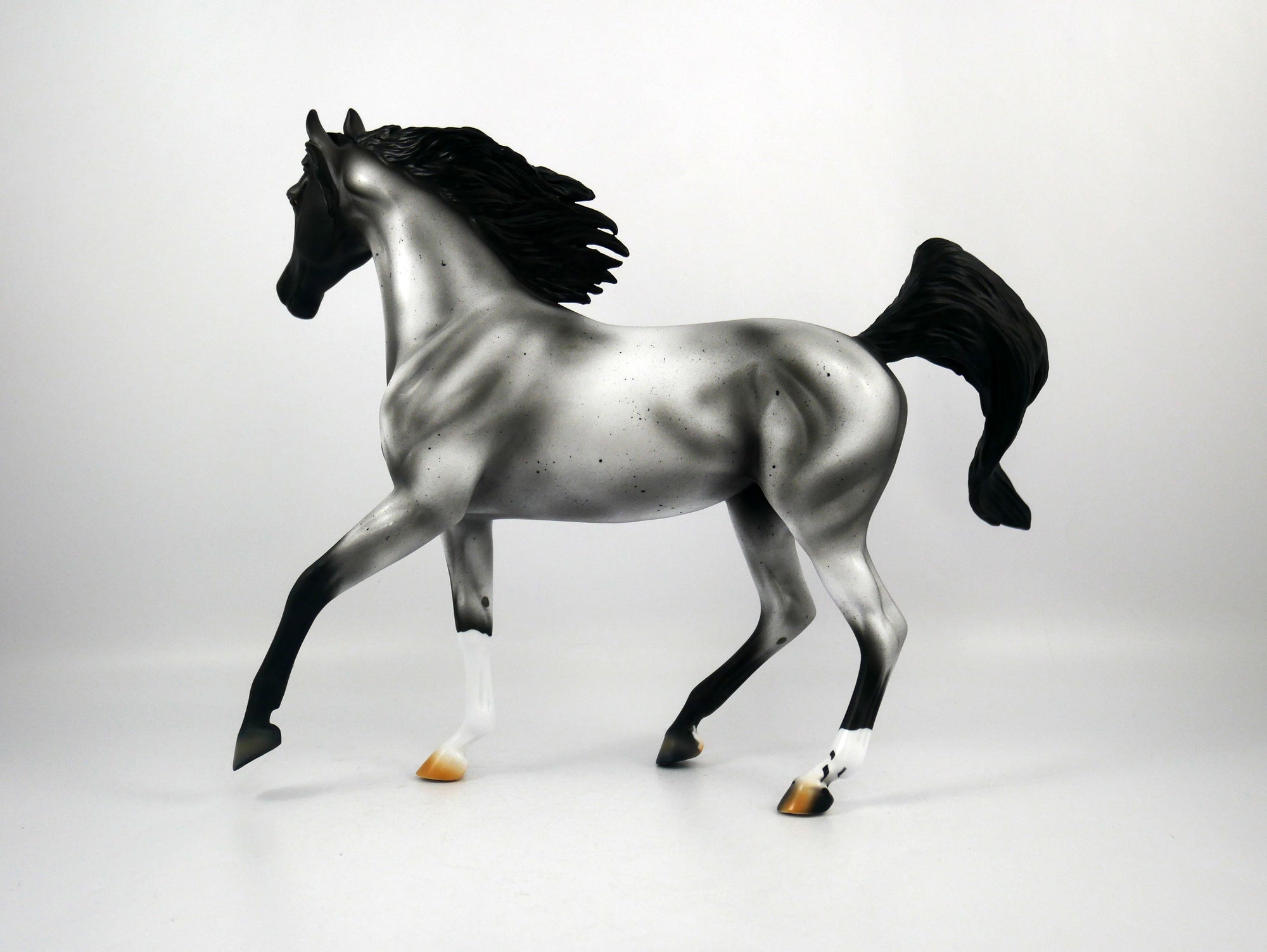 Precious-OOAK Roan Arabian Mare Model Horse 1/20/21