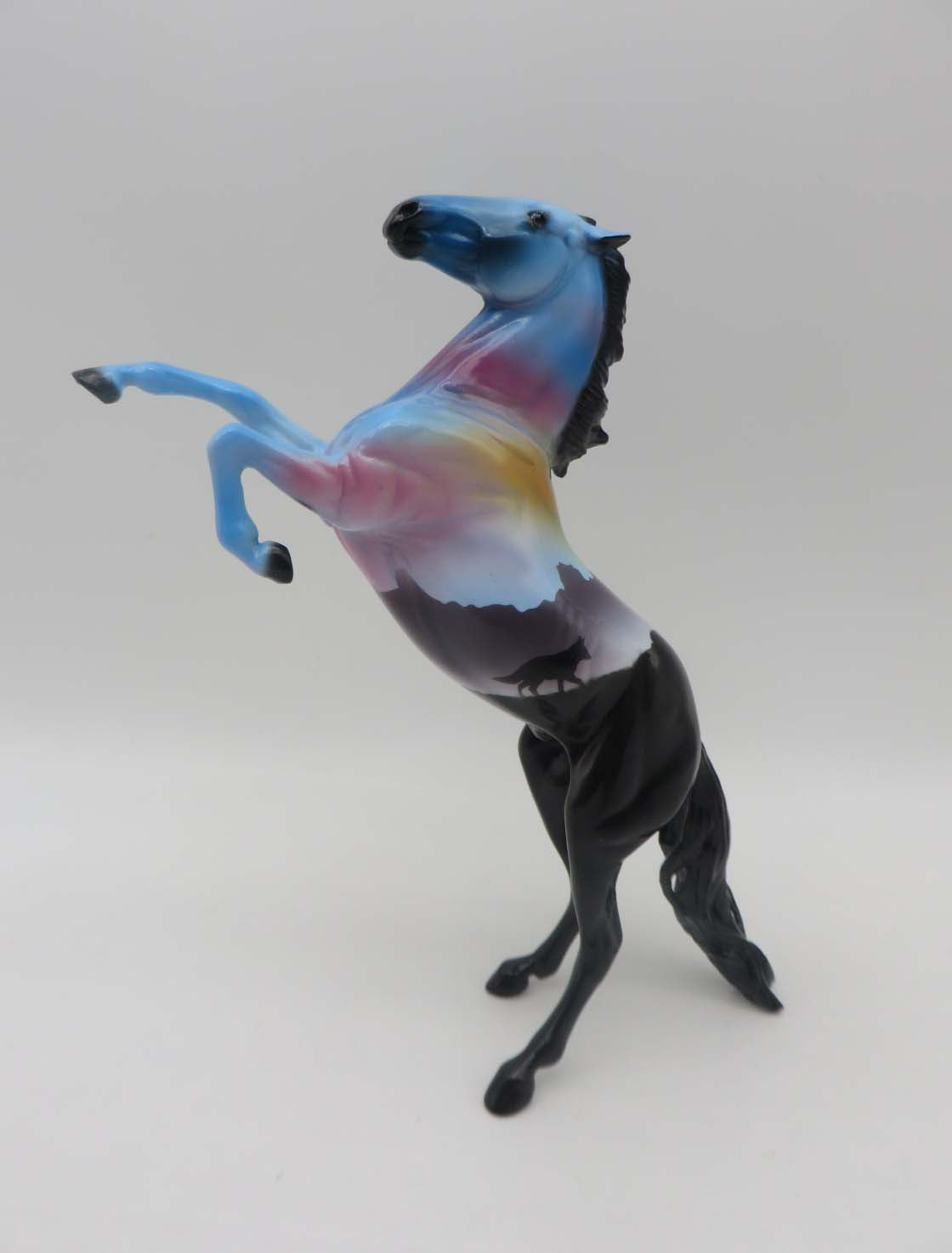 Primal Cry-OOAK Deco Rearing Pebbles  By Dawn Quick SHCF23