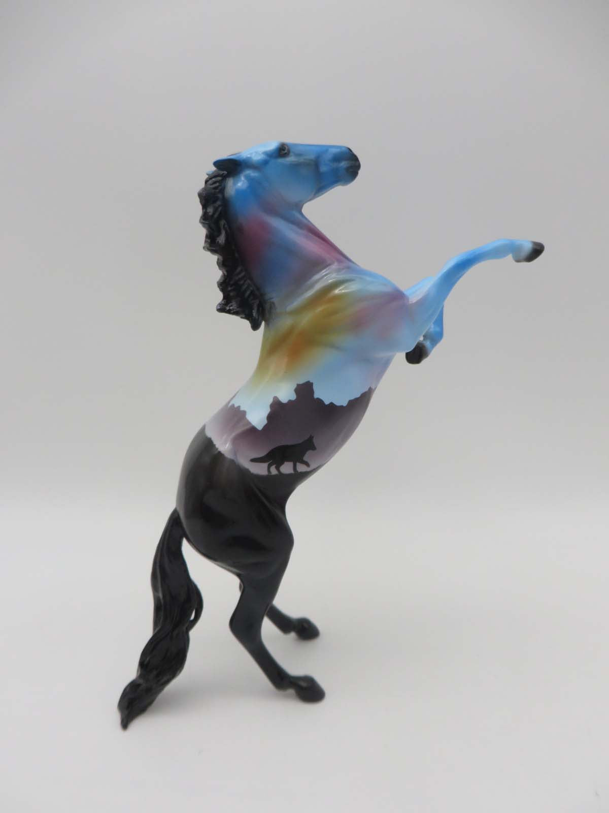 Primal Cry-OOAK Deco Rearing Pebbles  By Dawn Quick SHCF23