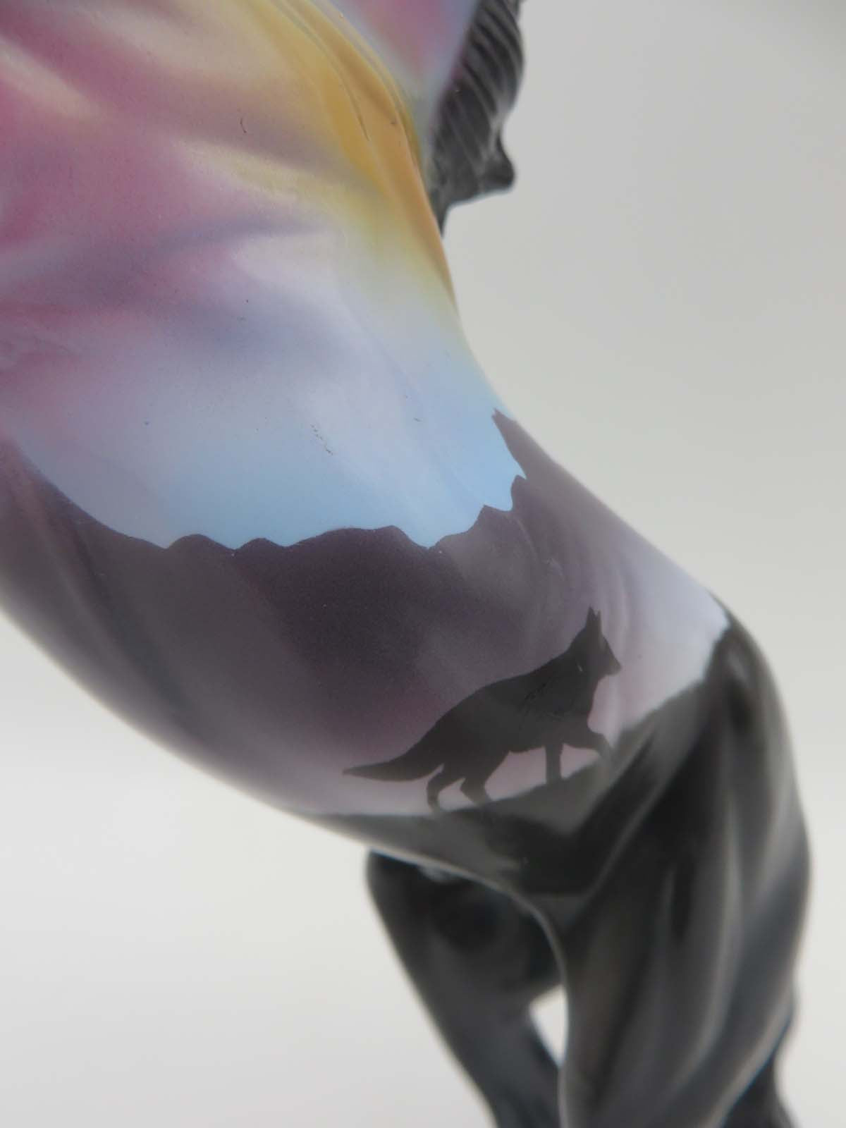 Primal Cry-OOAK Deco Rearing Pebbles  By Dawn Quick SHCF23