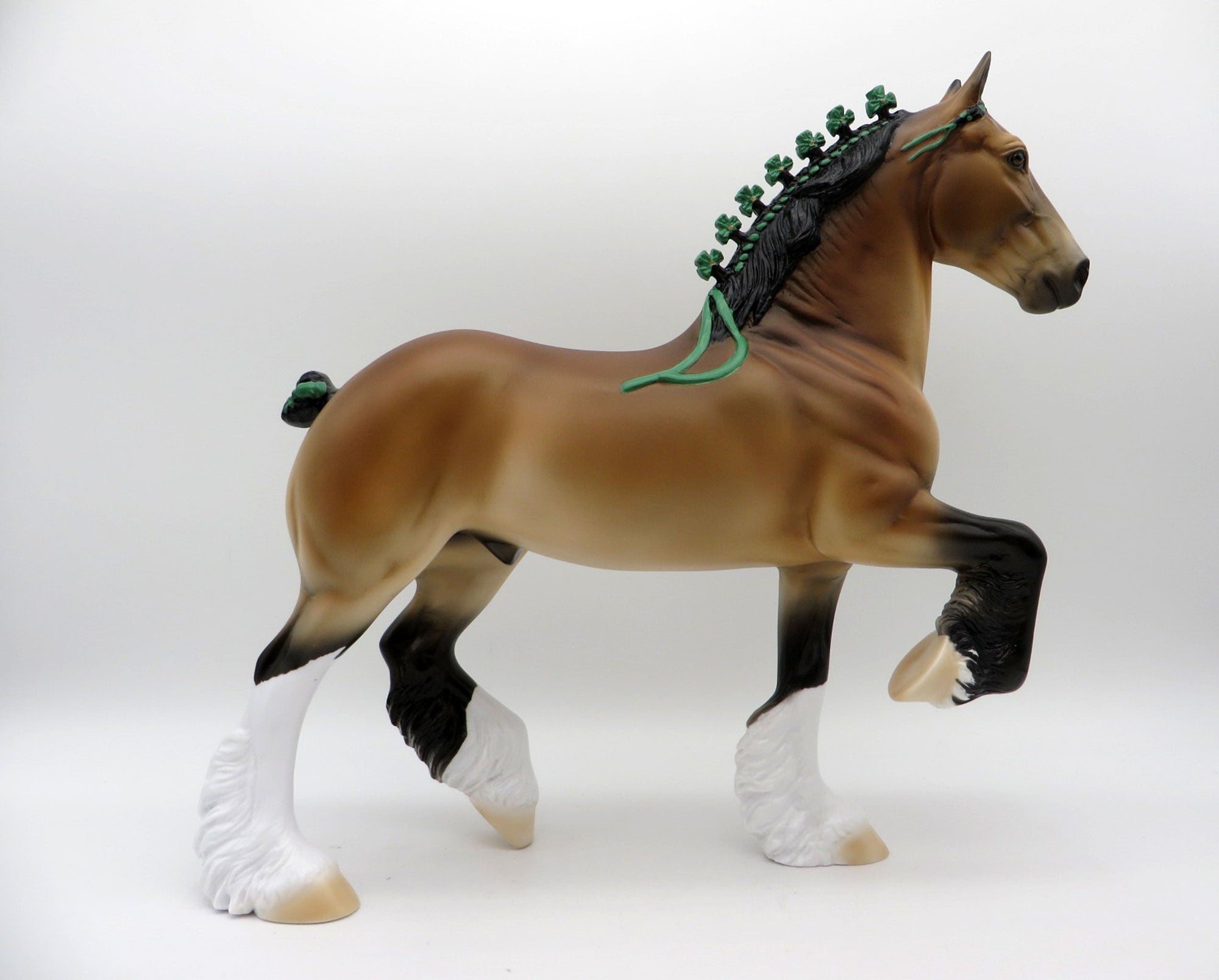 Professor-OOAK Bay Trotting Drafter Painted By Ellen Robbins EQ 21