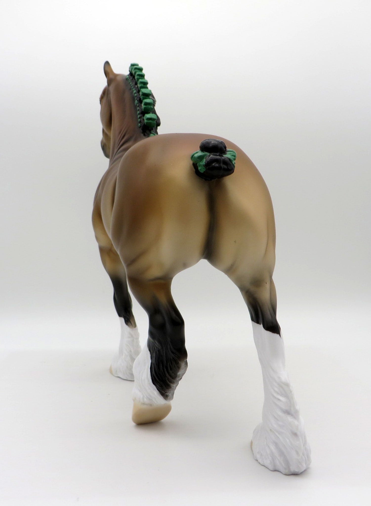 Professor-OOAK Bay Trotting Drafter Painted By Ellen Robbins EQ 21