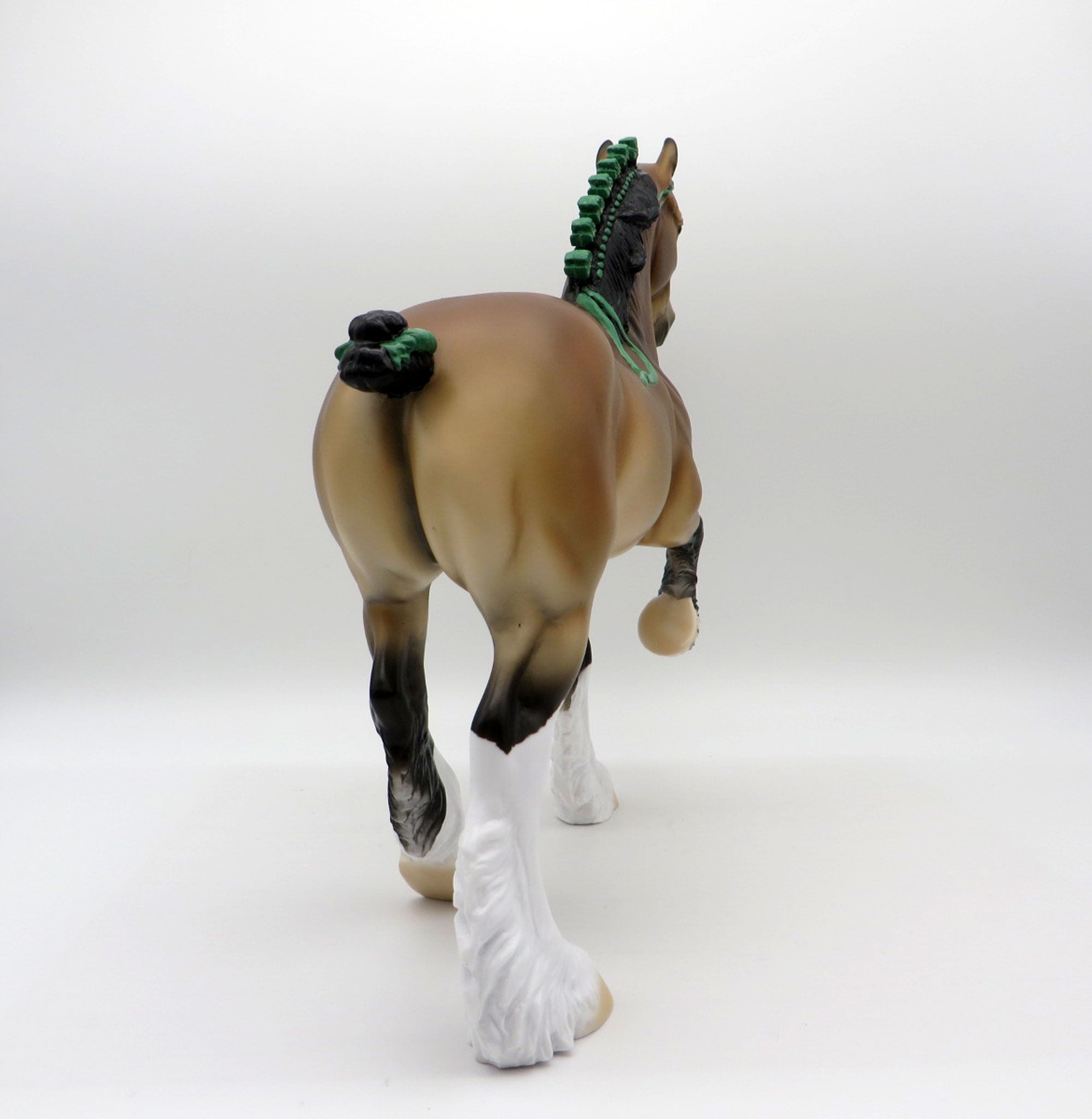 Professor-OOAK Bay Trotting Drafter Painted By Ellen Robbins EQ 21