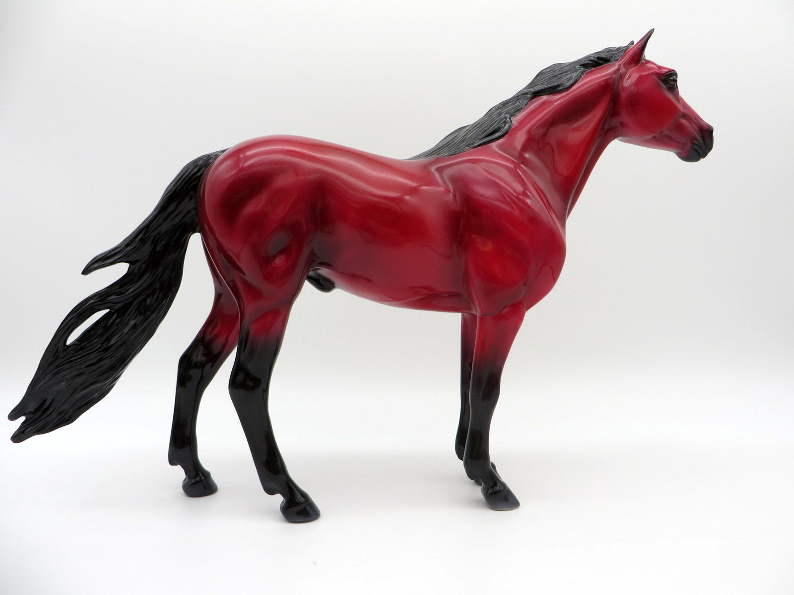 GIVEAWAY Pupa-OOAK Precious Stone Ruby Mustang  Painted By Ellen Robbins EQ 2021