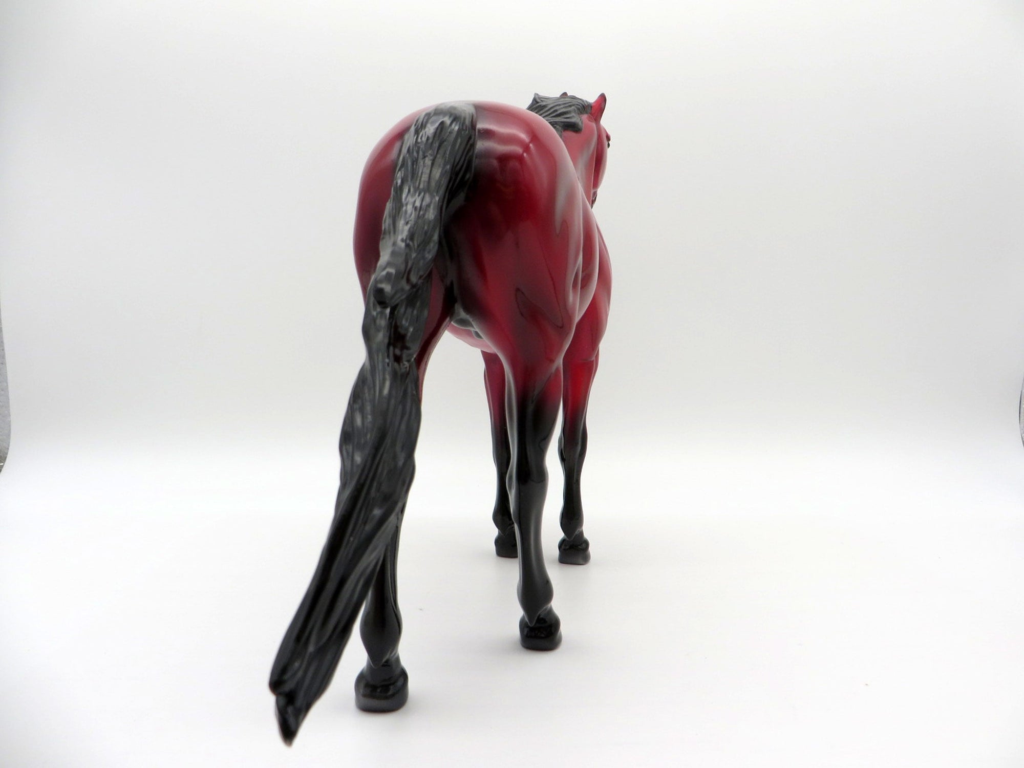 GIVEAWAY Pupa-OOAK Precious Stone Ruby Mustang  Painted By Ellen Robbins EQ 2021