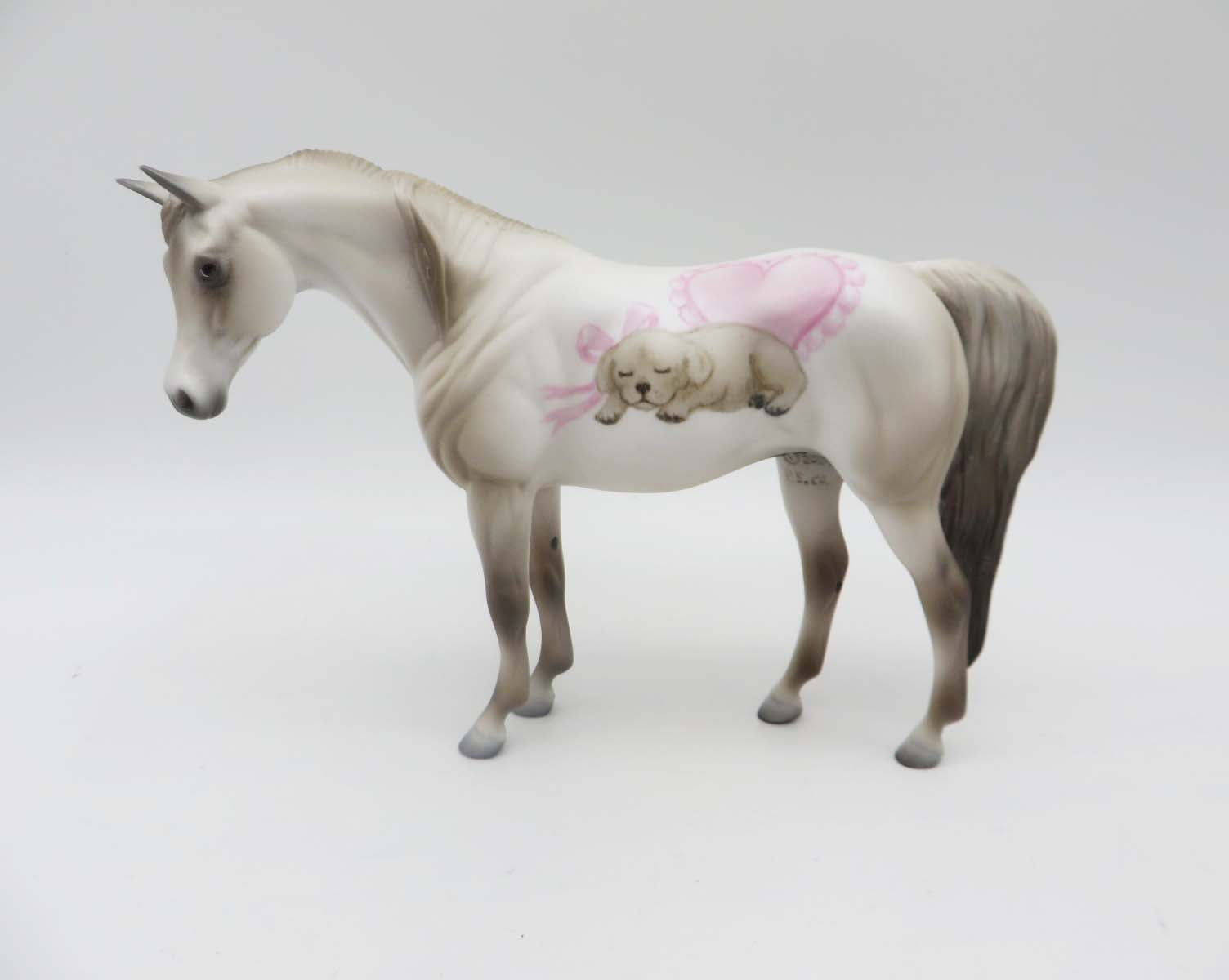 Puppy Love -OOAK - Valentine Decorator Arabian Mare By Jess Hamill  2/14/23