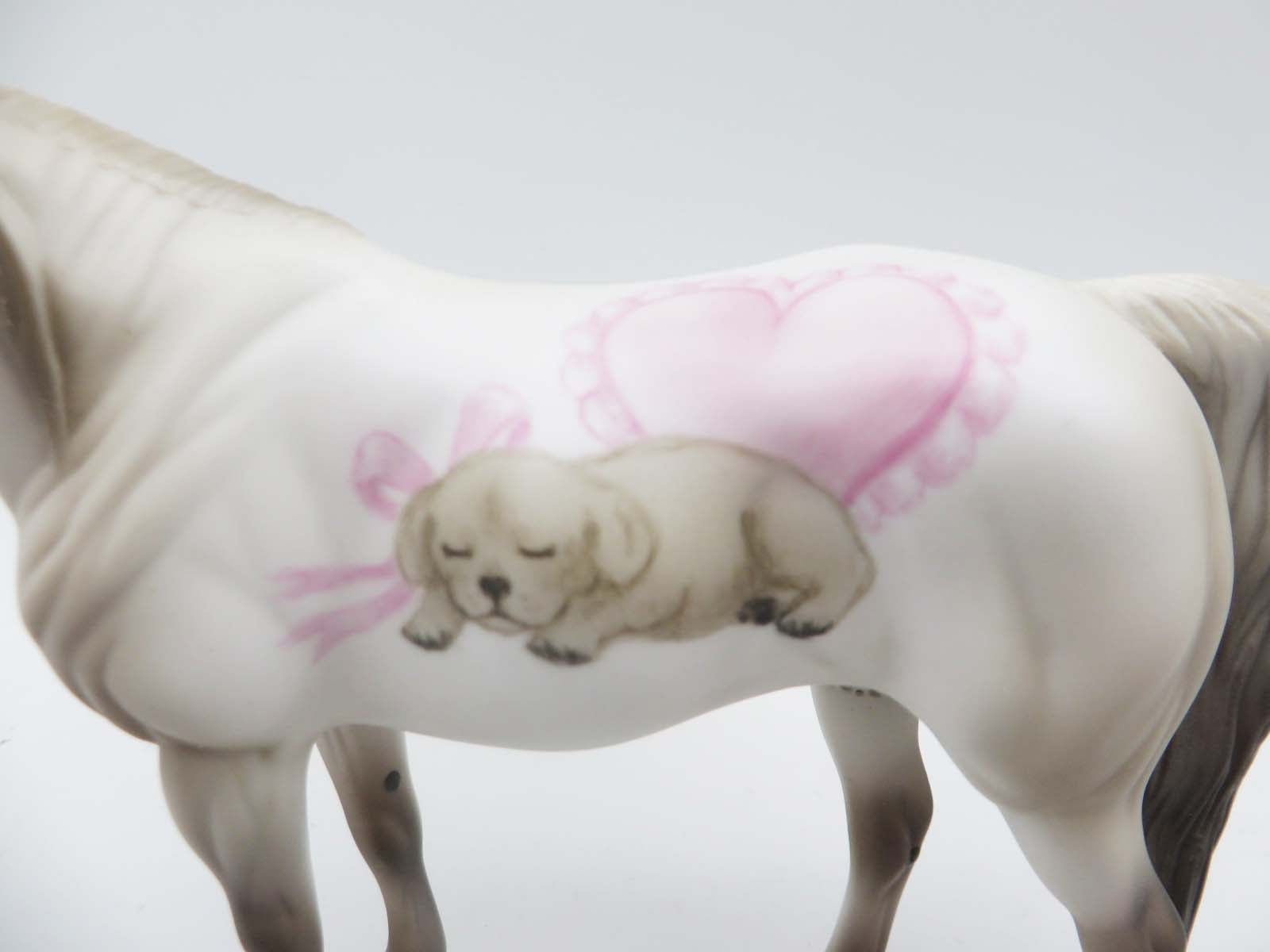 Puppy Love -OOAK - Valentine Decorator Arabian Mare By Jess Hamill  2/14/23