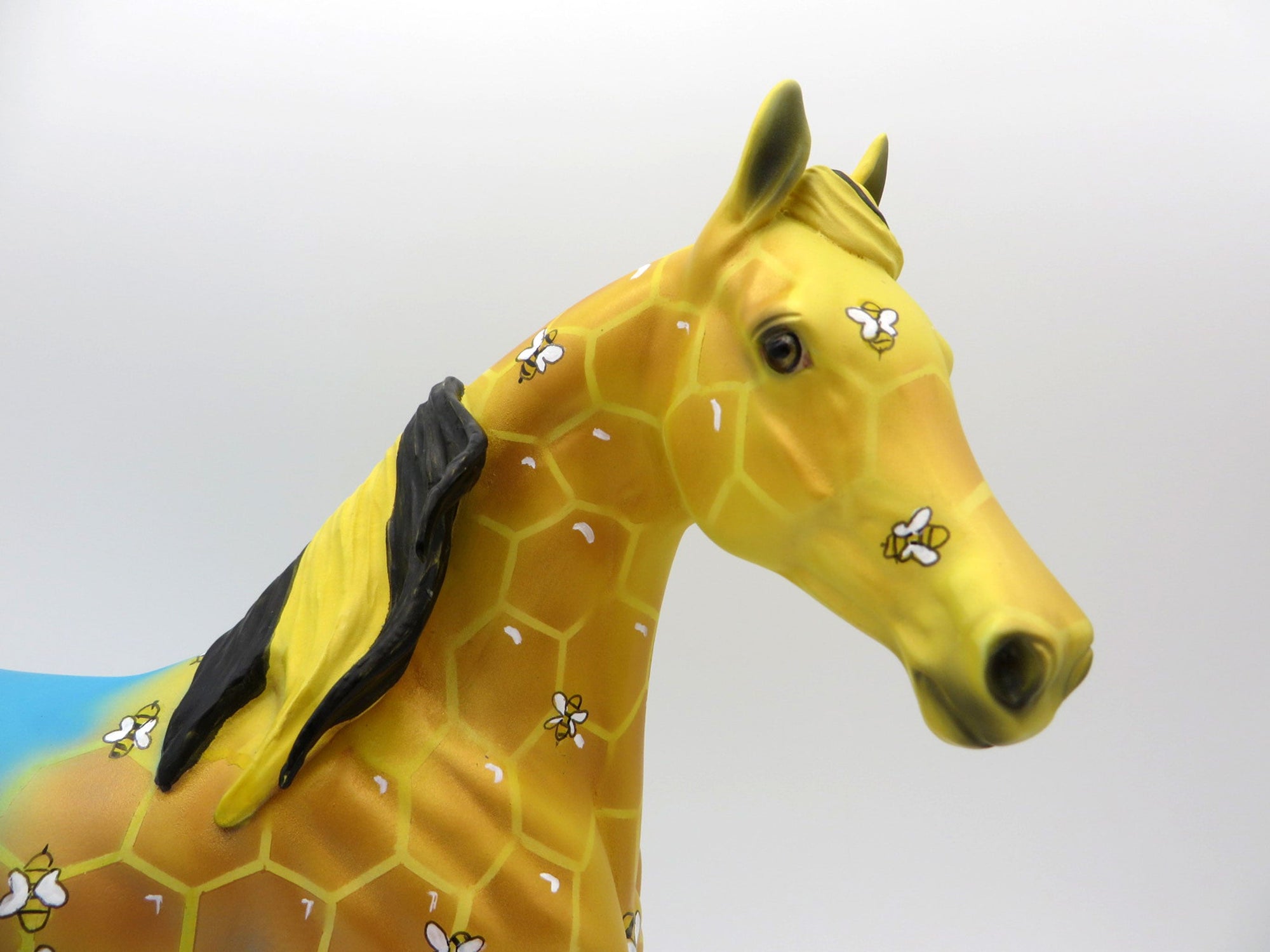 Queen Bee-OOAK Deco Arabian Mare Painted By Jas Fanning  6/7/21