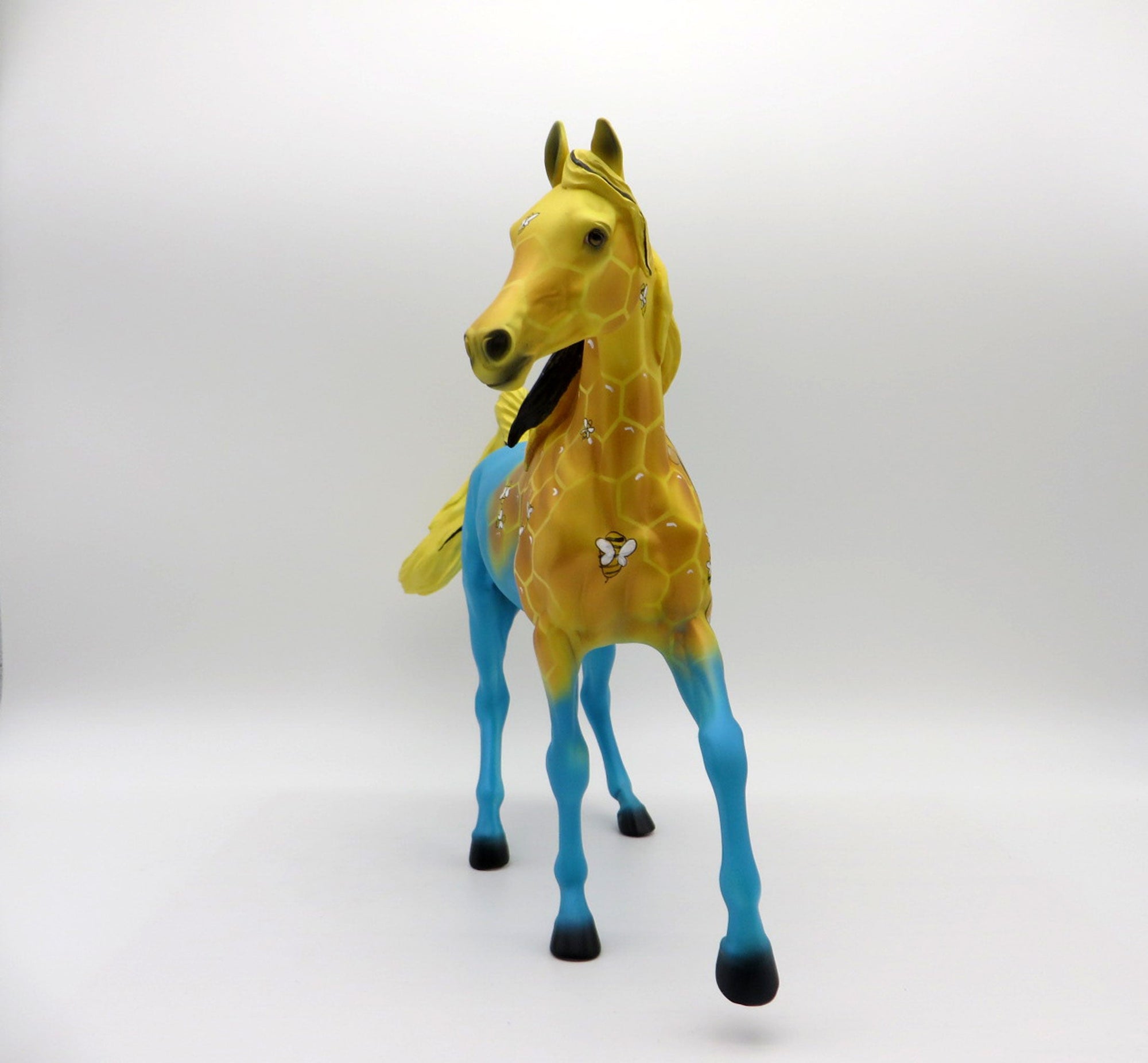 Queen Bee-OOAK Deco Arabian Mare Painted By Jas Fanning  6/7/21