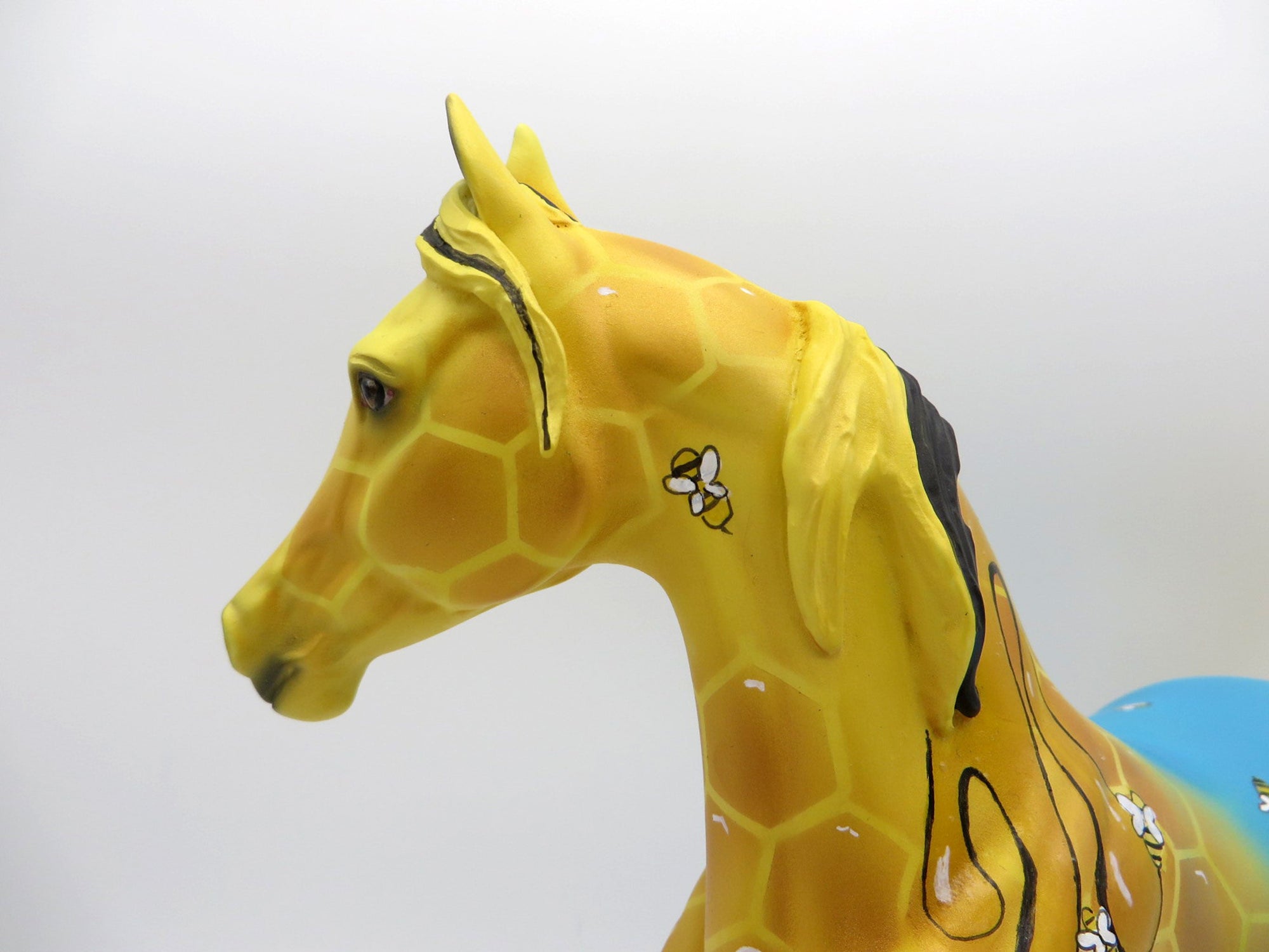 Queen Bee-OOAK Deco Arabian Mare Painted By Jas Fanning  6/7/21