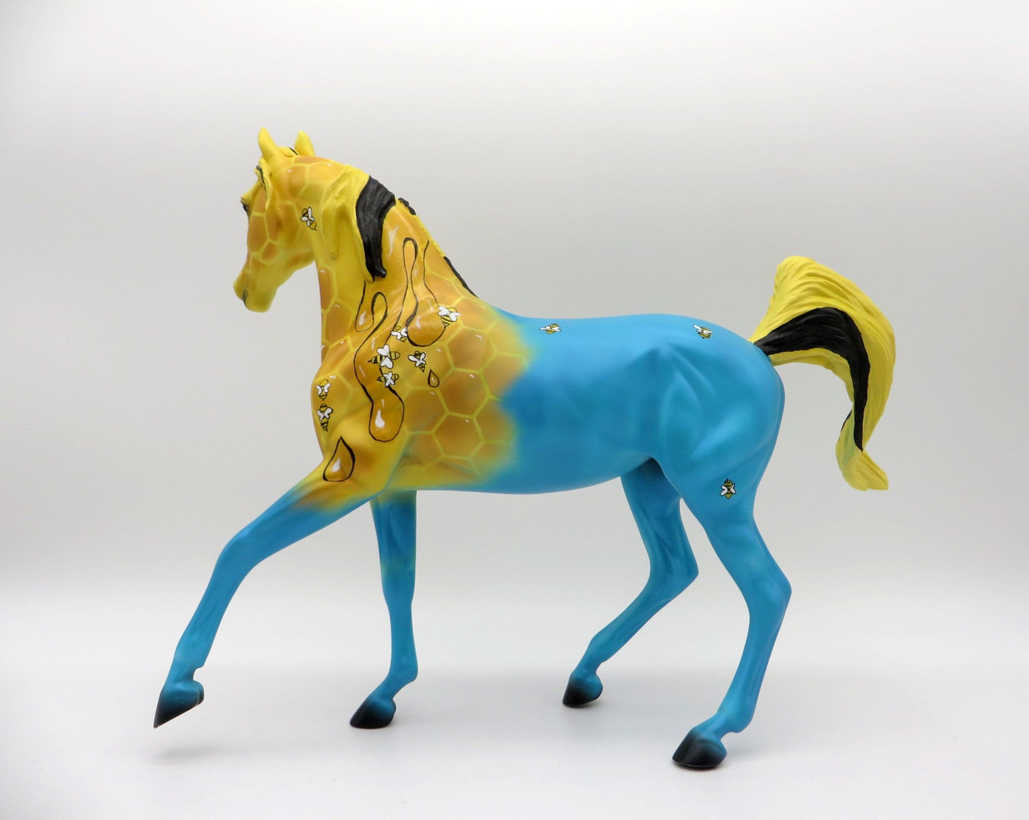 Queen Bee-OOAK Deco Arabian Mare Painted By Jas Fanning  6/7/21