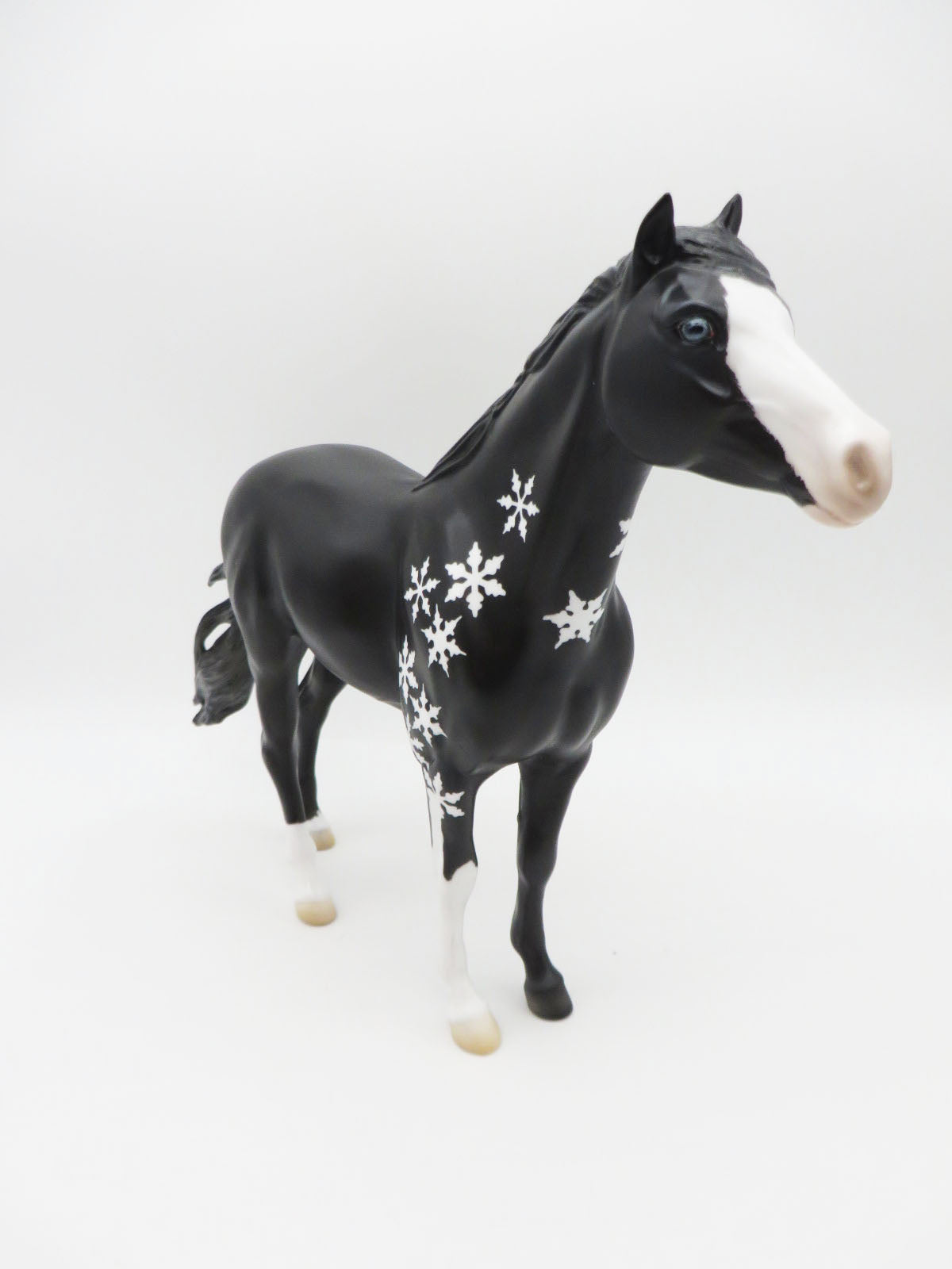 Quiet Night Snowfall - OOAK - Decorator Spanish Mustang - by Angela Marleau - CT22