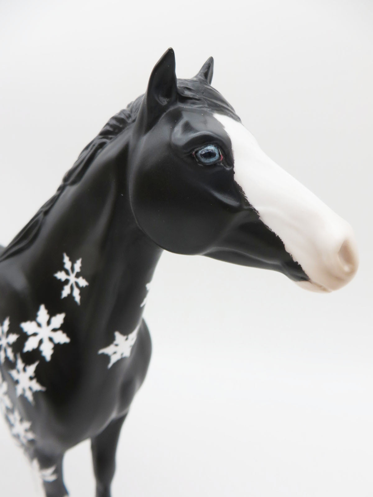 Quiet Night Snowfall - OOAK - Decorator Spanish Mustang - by Angela Marleau - CT22