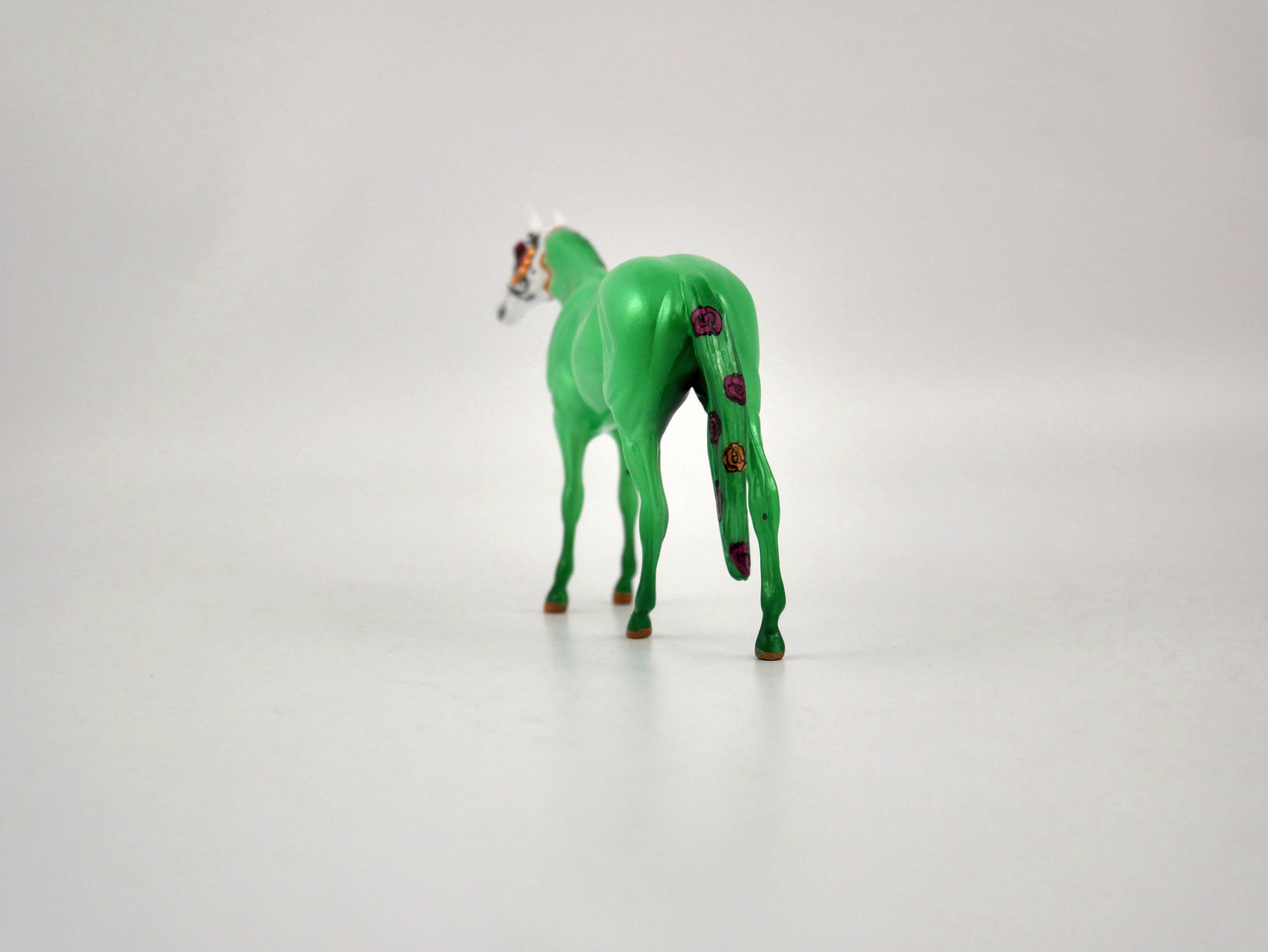 Quinto-OOAK Thoroughbred Chip Sugar Skull by Jas Fanning 11/20