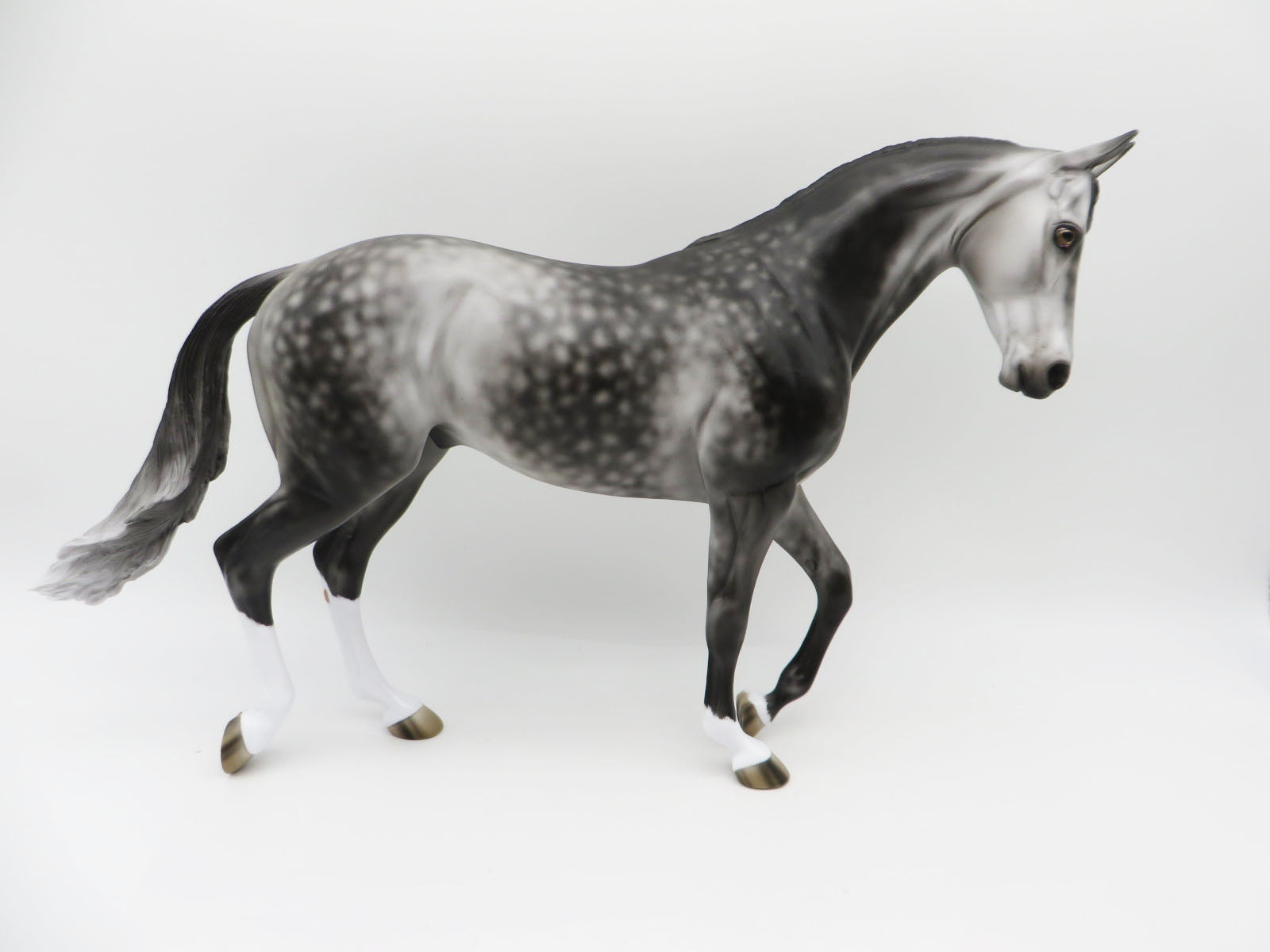 Rex - OOAK - Dappled Grey Thoroughbred by Jess Hamill - Best Offers 1/23/23
