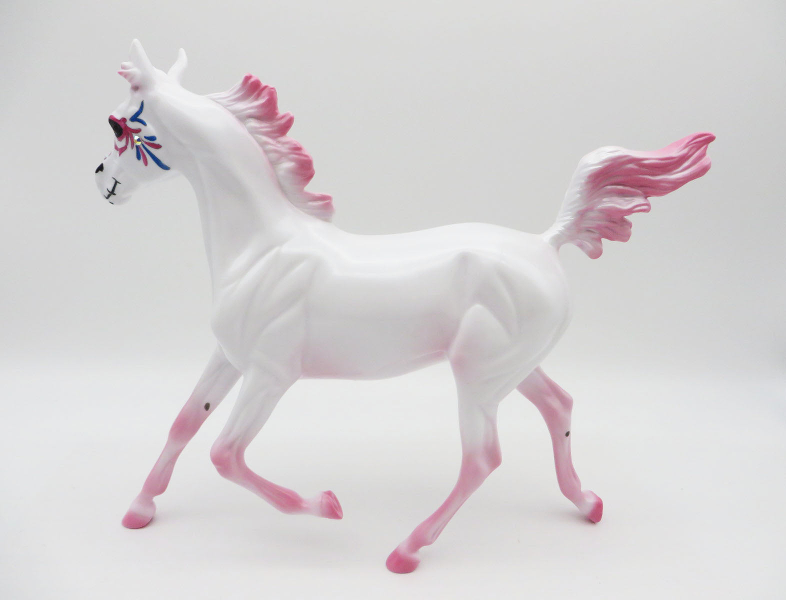 Rosa  - OOAK Sugar Skull Yearling Horse By Dawn Quick